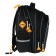 School backpack 40x33x15cm, ergonomic back, Across 410, black/orange