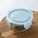 Container from heat -resistant glass Round Cook and Freeze, 370 ml, 13.5 × 6 cm, color mix