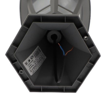 Lamp DTU 07-8-003 U1 Valencia 1, 8 W, IP44, Gray-1