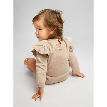Body Children's fashion, height 56 ​​cm, beige color-4