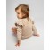 Body Children's fashion, height 56 ​​cm, beige color