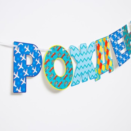 Garland "Happy Birthday!", Paper-2