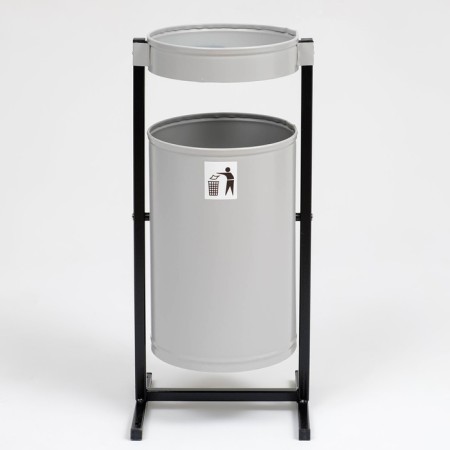 Urna Street "Mercury" 21 l, 32 x 70 x 28.5 cm, gray, tank 0.6 mm