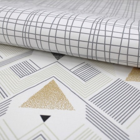 Bed linen 2 joint venture "Axel", size 215x220 cm, 175x215 cm, 70x70 cm - 2 pcs-1