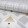 Bed linen 2 joint venture "Axel", size 215x220 cm, 175x215 cm, 70x70 cm - 2 pcs