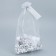 Bag Gift Organza Silver "For You", with a nameplate, 20 x 30 cm +/- 1.5 cm