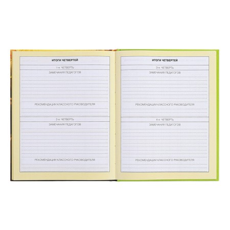 Diary for grades 1-4, hard cover "duckling", matte lamination, selective varnish, block 60 g/m2-10
