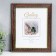 Photo frame Plastic "Mira" 20x25 cm Wenge (plastic screen)