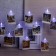 Garland “thread” 4.5 m with nozzles “clothespins”, ip20, transparent thread, 20 LED, white glow, 220 V