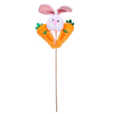 Soft toy-topper "Rabbit", Mix color