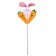 Soft toy-topper "Rabbit", Mix color