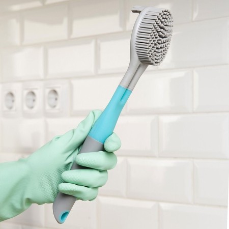 Rubber dishes brush, 27.5x5x4 cm-5