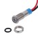 LED, 12 V, 7.8 × 16.5 mm, landing d = 6 mm, white