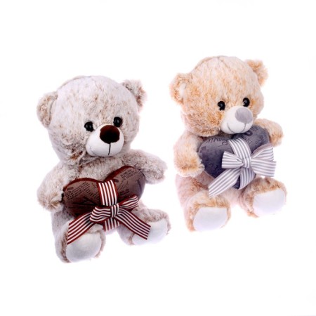 Soft toy "Bear with Heart", 25 cm, color mix-3