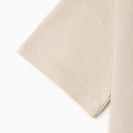 Children's T -shirt KAFTAN "Good IDEA", p. 38 (146-152 cm), beige-9