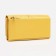 Women's wallet on magnets, yellow color