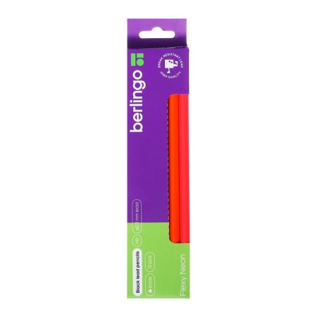 Black Black -granographic “Flexy Neon” HB, sharpened, plastic, assorted-7