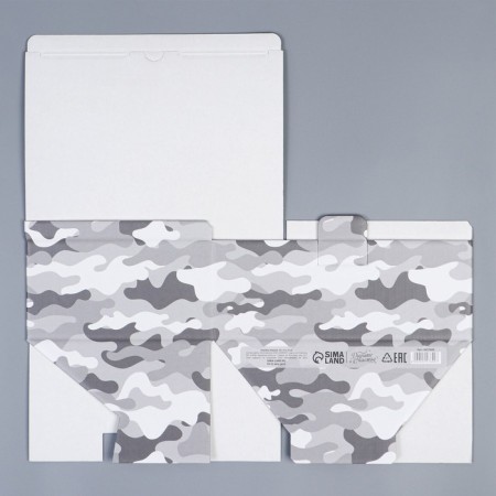 Box Gift team, packaging, Militari, 26 x 19 x 10 cm-7