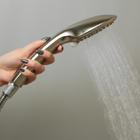 Shower watering can Accoona a333a, 5 modes, satin-2