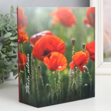 Фотоальбом на 100 фото 10х15 см, цветы