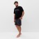 Pajama men's kaftan not found size 54, gray/black