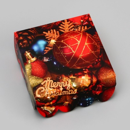 Bearbox, confectionery packaging, "world is full of miracles", 7 x 7 x 3 cm, new year-2