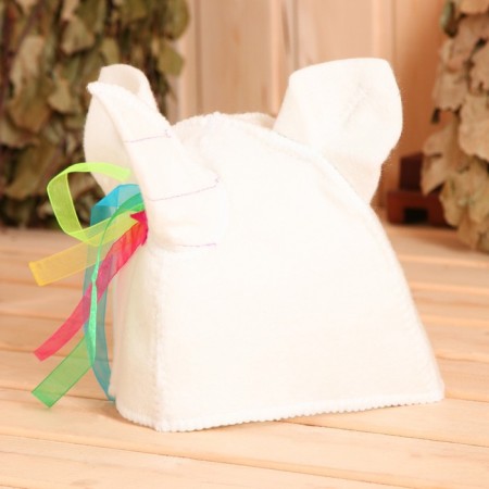 Model White Hat "Rainbow Unicorn"-3