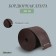 Border tape, 0.1 × 10 m, thickness 1.2 mm, plastic, brown, Greengo