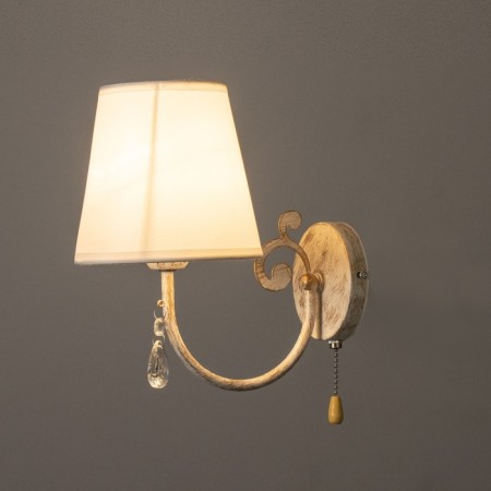 Bra "Ariadne" 1x40W E14 Patinated gold 20x15x25 cm.-2