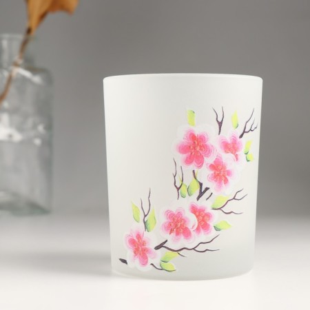 Sakura Skrutky candlestick 9.3x7.7 cm, 250 ml
