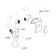 Bida mixer Wasserkraft A106157, with a hygienic shower, hose 120 cm, brass, chrome