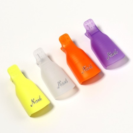 Clamps for removing gel polish, 10 pcs, color mix-6
