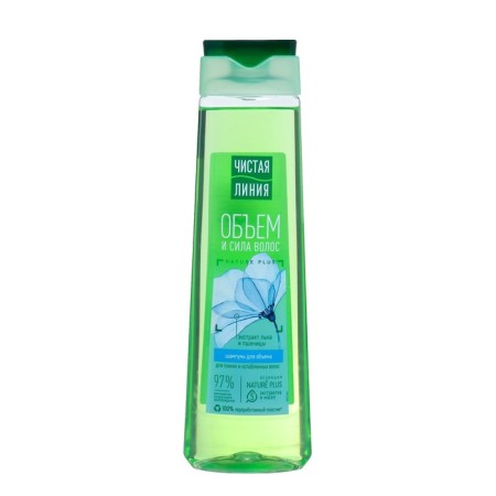Hair shampoo Pure Line “Volume and Strength”, 400 ml