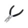 Pla -crossbars tundra tundra, nickelled, rubberized handles, 120 mm