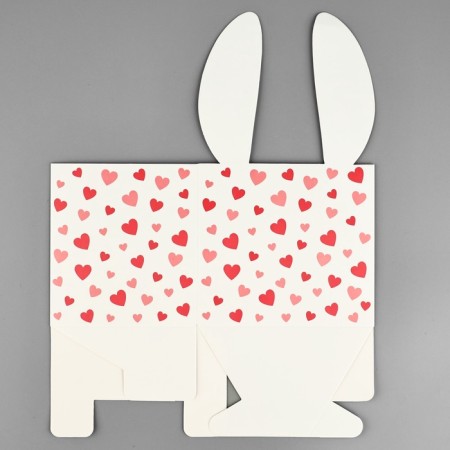 Boxes for mini bouquets "Bunny", 12 × 20 × 10 cm-6