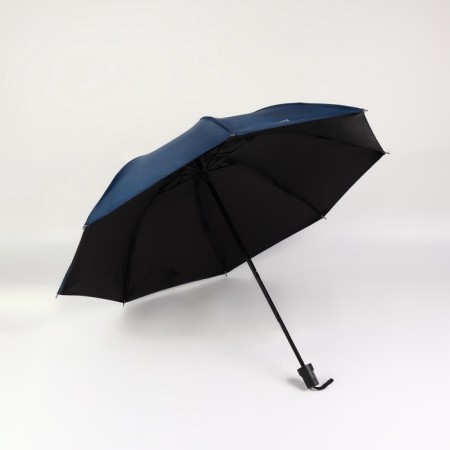 Mechanical umbrella “plain”, 8 spokes, r = 47/55 cm, d = 110 cm, emerald color-2