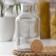 Glass bottle for sauces and oil with a cork lid "Parfa", 1.2 l, 10 × 20.5 cm