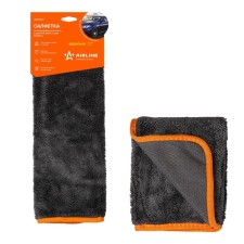 AIRLINE microfiber, for washing and removal of moisture, gray, 40x60 cm