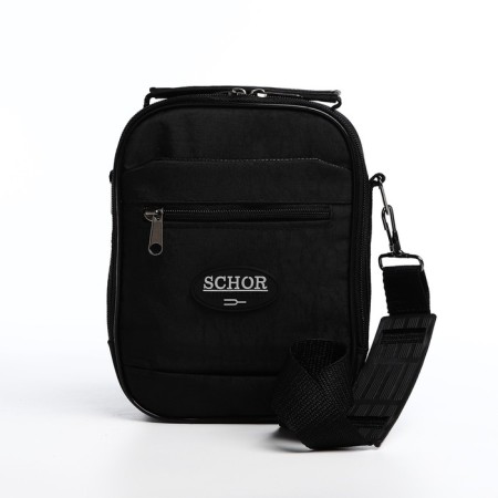 Male bag, black color-1