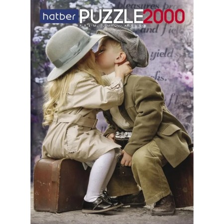 Puzzle "First Love", 2000 elements-1