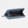 Women's wallet with lightning, blue color