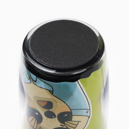 Thermost man with the insert "I work on schedule", 350 ml-3