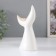 Souvenir Ceramics "Kita tail" Sand-white 11.4x6x17.3 cm