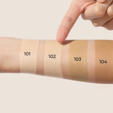Cream-Kushon Tonal Focallure Poreless Matte Air Cushion Foundation, Tone 101, 10 g-9