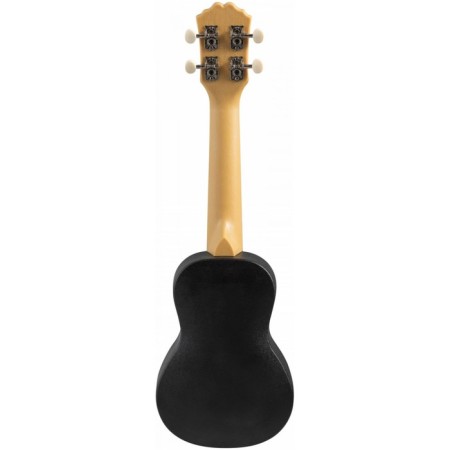Terris Plus -50 WH UKULE - Soprano, Upper Deck Lip, Plastic case, White Color-1