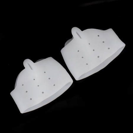 Correctors - separators for the toes, on the cuff, breathing, 1 separator, silicone, 8 × 6.5 cm, pair, white color-3