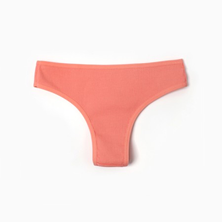 Panties female brazilians, salmon color, size 46 (m)