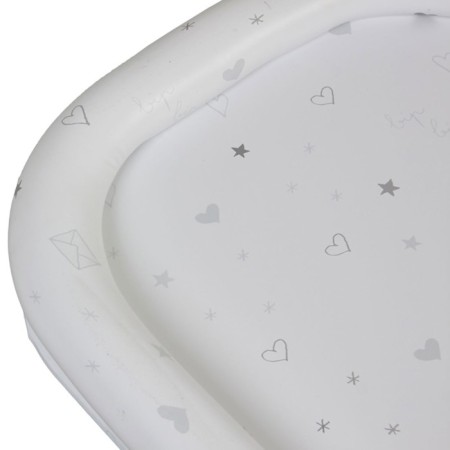 Polini Kids French Teddy Polini board with sides, for children, white-gray-1
