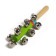 Toy with bells "Funny Melody", green color