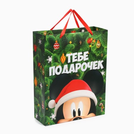 New Year. Gift package, 31x40x11.5 cm, packaging, Mickey Mouse-1